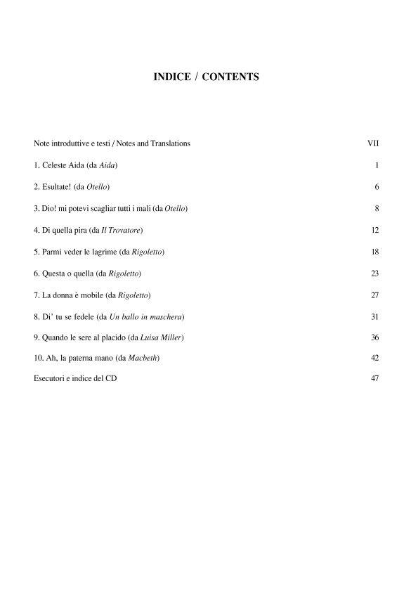 Cantolopera - Arie Per Tenore - Piano Vocal Score and CD with instrumental and vocal versions - tenor a klavír
